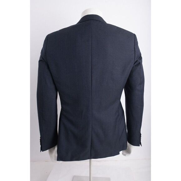 Hugo Boss Mens H-Huge Suit Jacket Blazer Super 110 US 40 IT 50 Navy Blue NWT - Picture 6 of 8